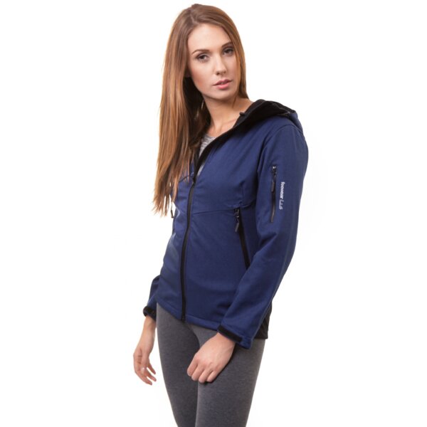 Kurtka przejściowa damska FEEWEAR SOFTSHELL LAREDO fw34ksh03001 kolor niebieski