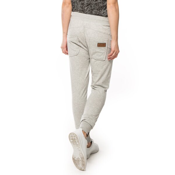 Spodnie dresowe damskie LOTTO SPODNIE DROKA lo16spd18001 kolor szary