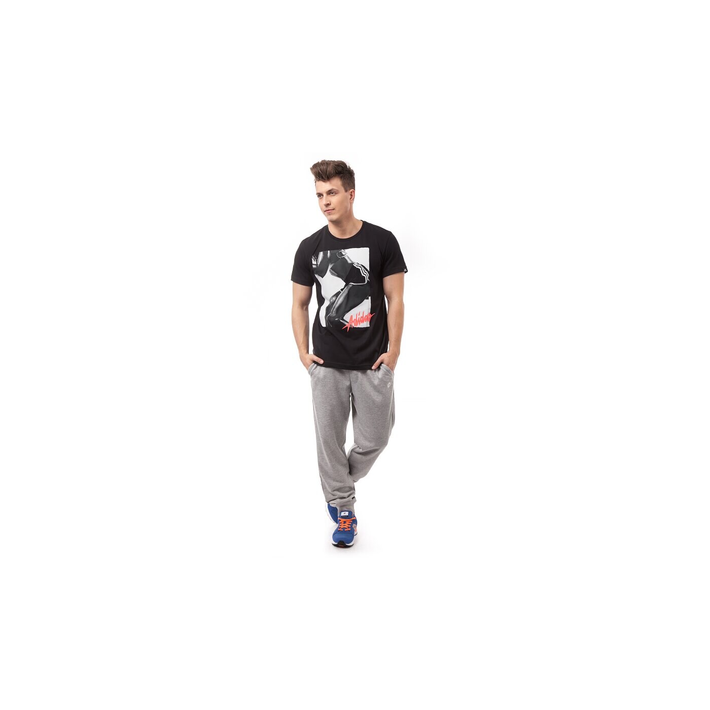 Koszulka męska ADIDAS T-SHIRT WORK OUT GIRL s16570 kolor czarny