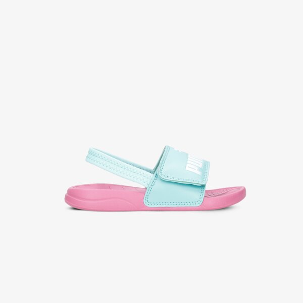 Sandały dla dzieci PUMA POPCAT 20 BACKSTRAP AC INF 37386208 kolor różowy