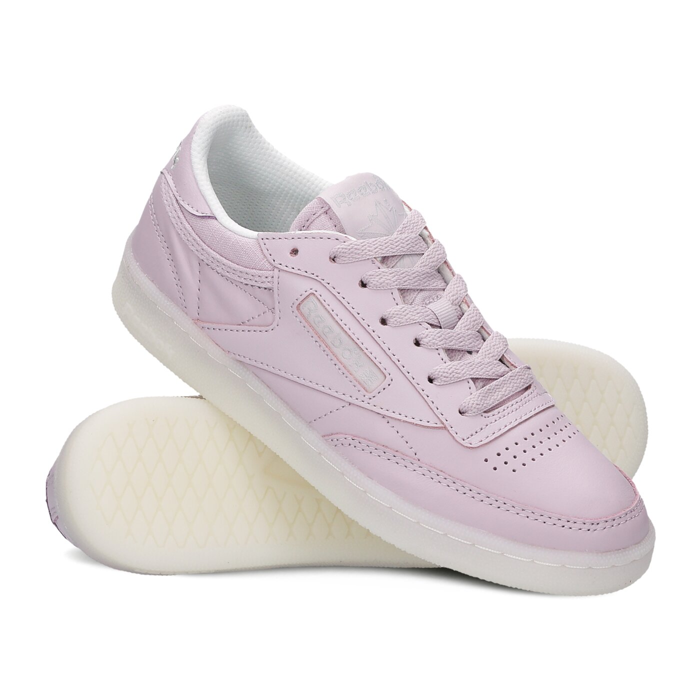 Buty sportowe damskie REEBOK CLUB C 85 ON THE COURT bd4463 kolor różowy