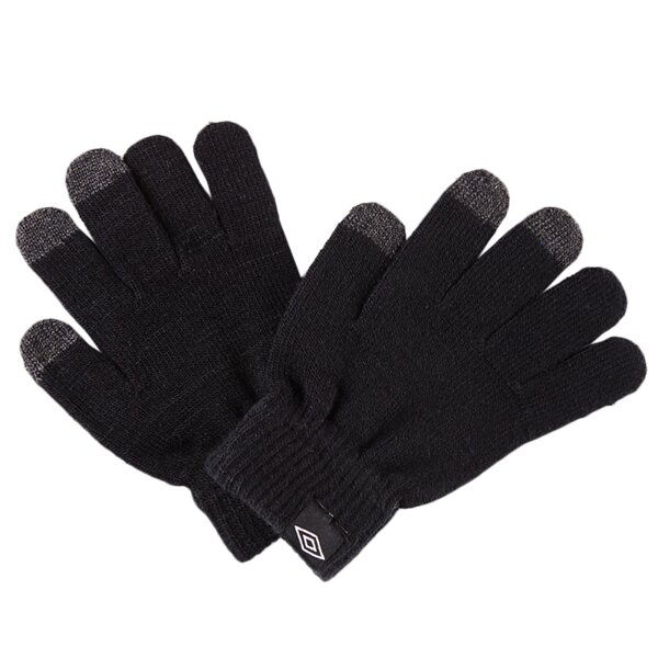  UMBRO REKAWICZKI TOUCHPHONE GLOVES BLACK ul33reu01 kolor czarny