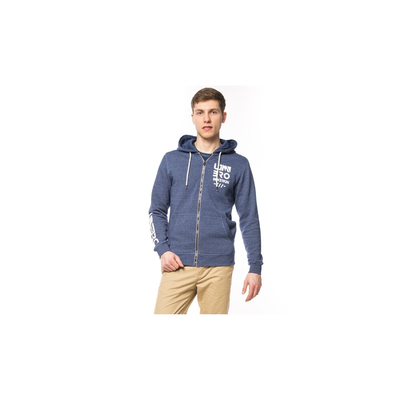 Bluza męska UMBRO BLUZA POUCH ul16blm06001 kolor niebieski