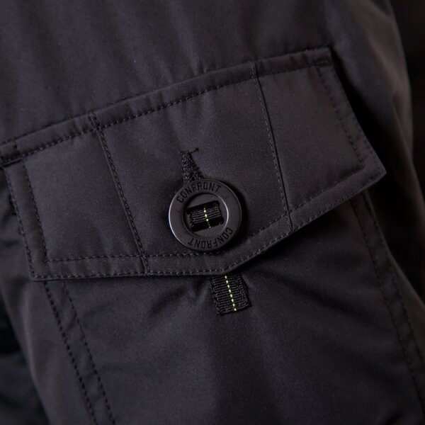 Kurtka zimowa męska CONFRONT KURTKA ITNERS cfv34kum06001 kolor czarny