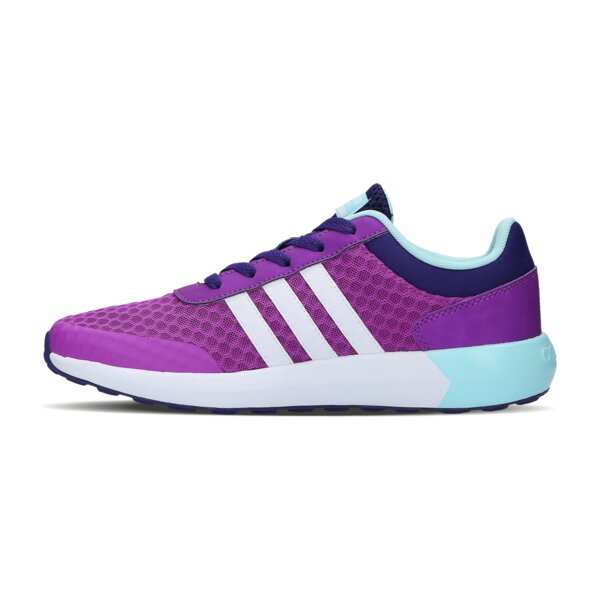 Buty do biegania dla dzieci ADIDAS CLOUDFOAM RACE K aw5357 kolor fioletowy