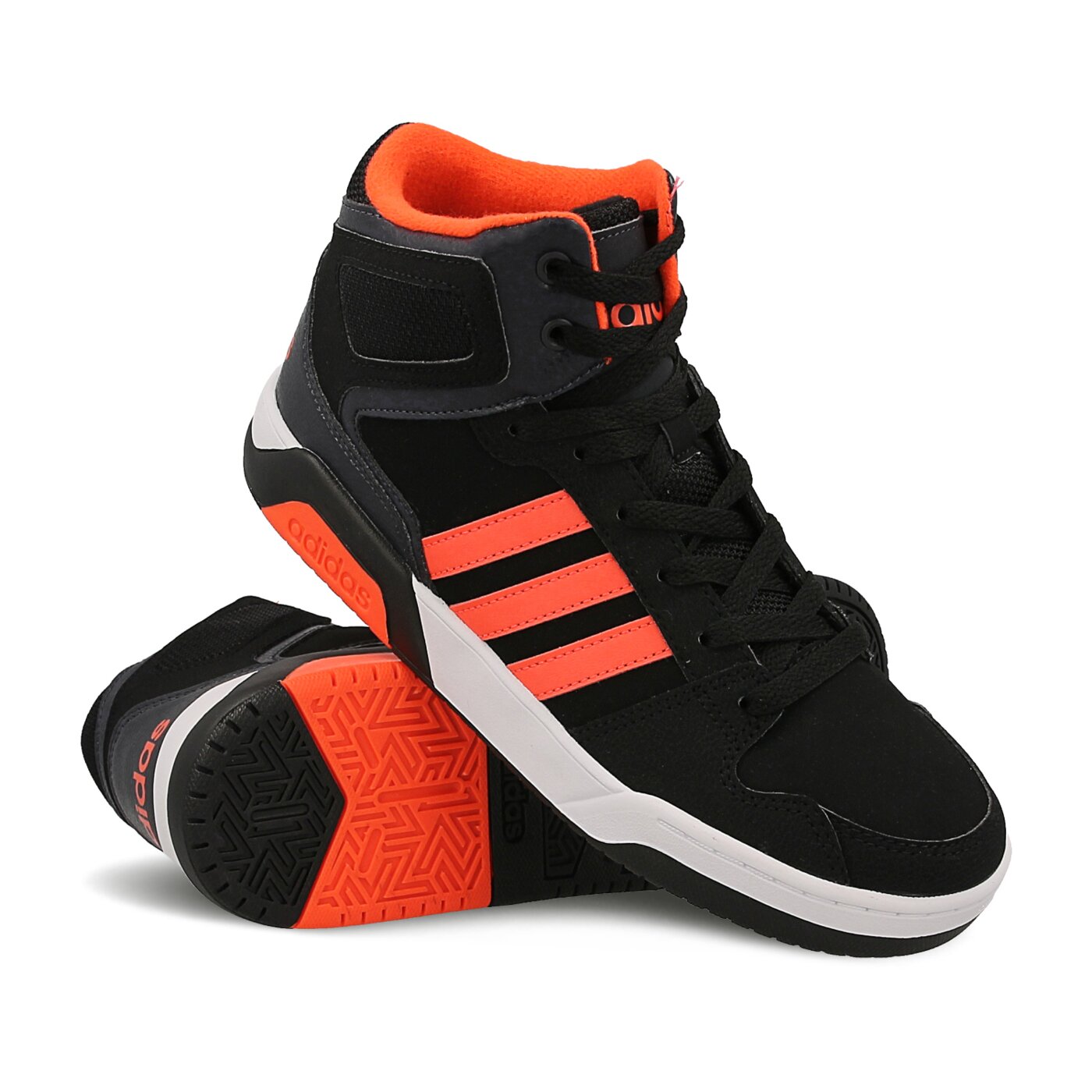 Buty dziecięce ADIDAS BB9TIS MID K aw5096 kolor czarny