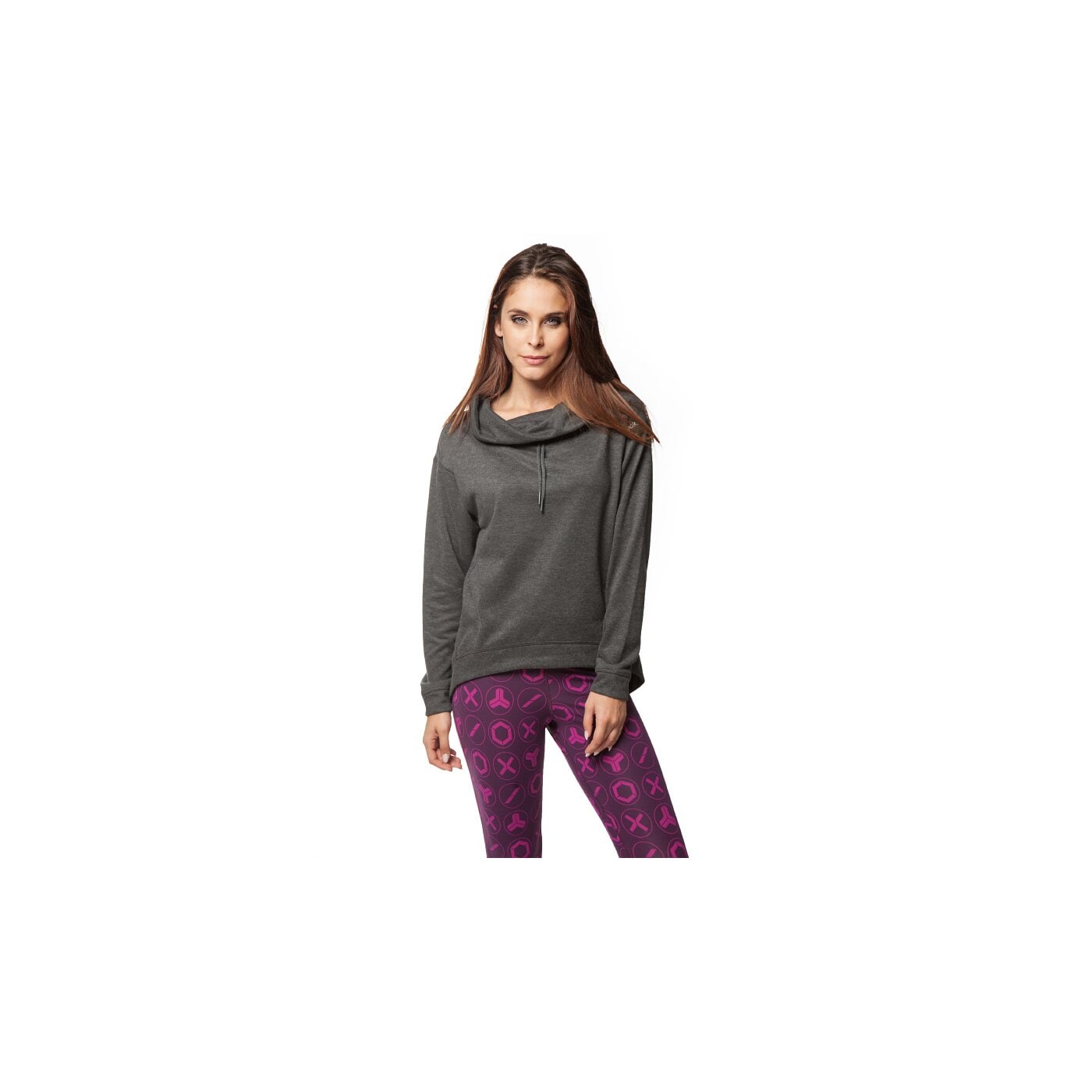 Bluza damska REEBOK BLUZA SE FL WV MIX aa9862 kolor szary