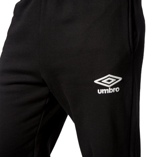 Spodnie dresowe męskie UMBRO SPODNIE FLEECE PANT 64099u060 kolor czarny