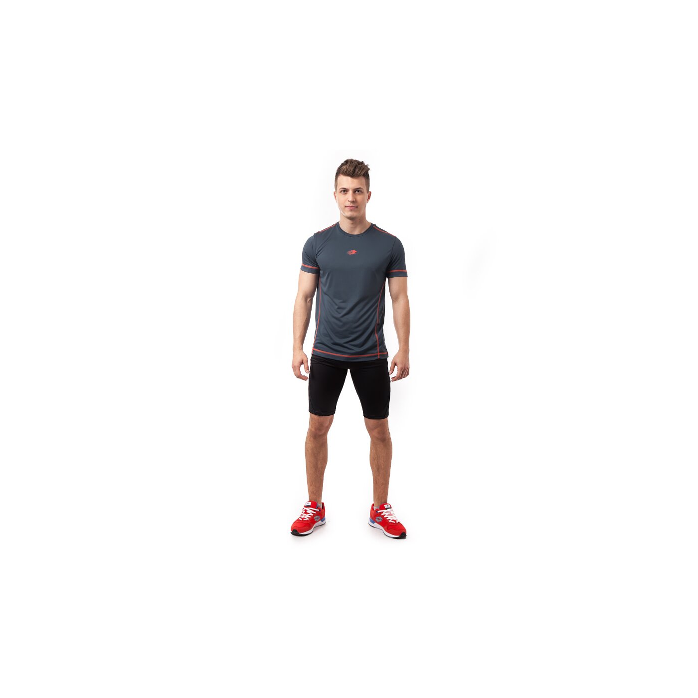 Koszulka męska LOTTO T-SHIRT STORMRIDE BS r4401 kolor szary