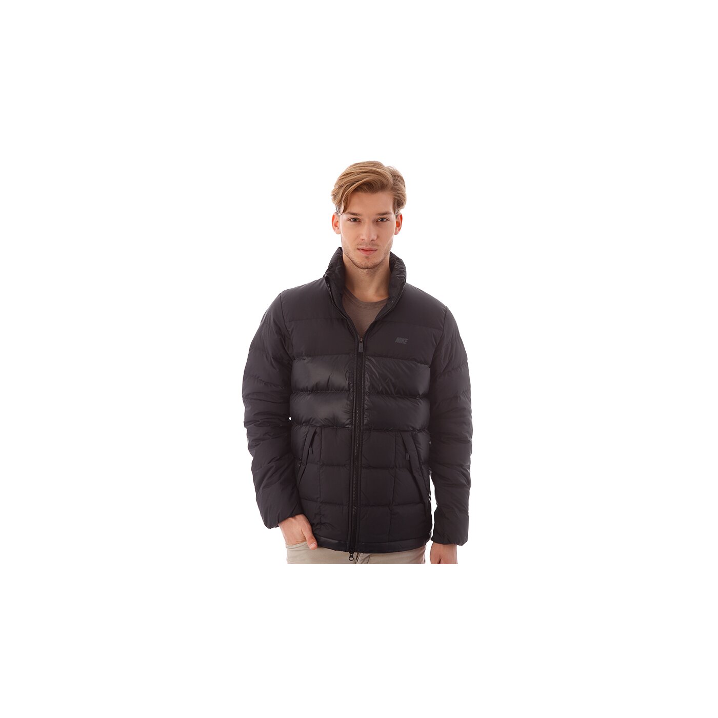 Kurtka zimowa męska NIKE KURTKA ALLIANCE JACKET 550 541472010 kolor czarny