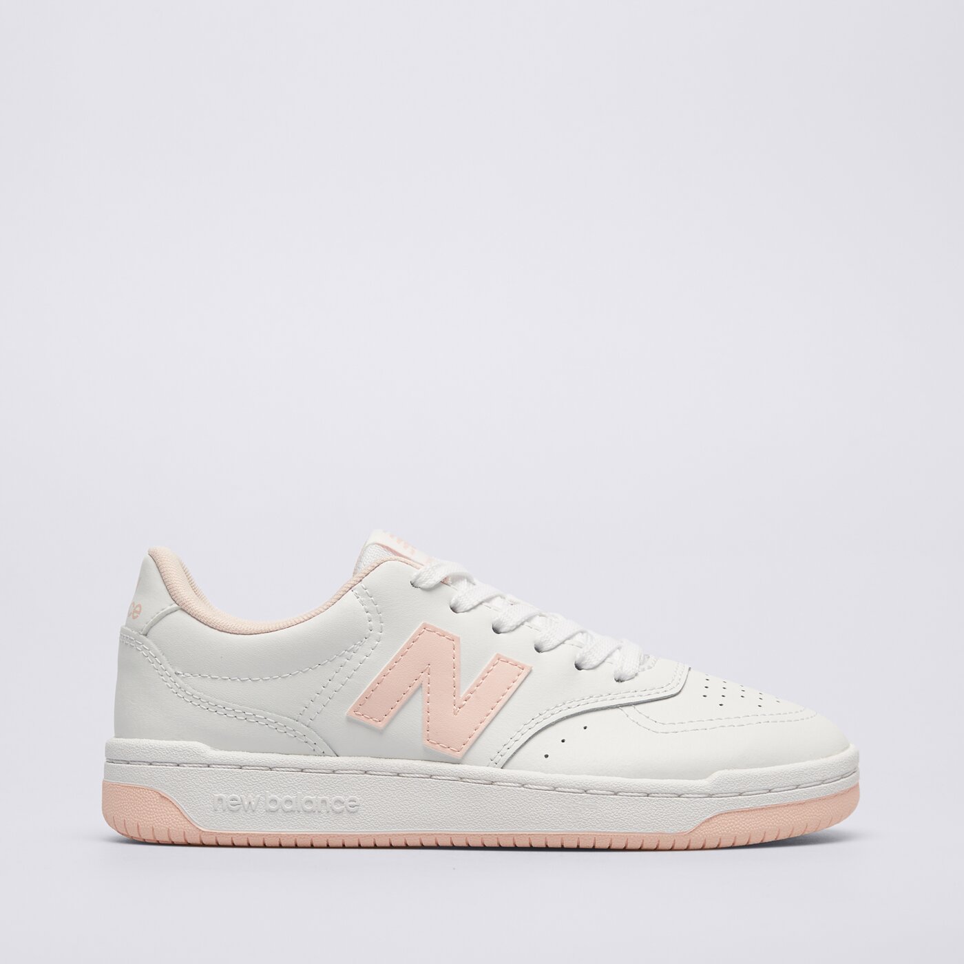 Buty sportowe damskie NEW BALANCE BB80  bbw80wpk kolor biały