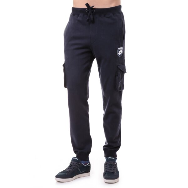 Spodnie dresowe męskie LOTTO SPODNIE PANTS MAVERIC FL r2391 kolor niebieski