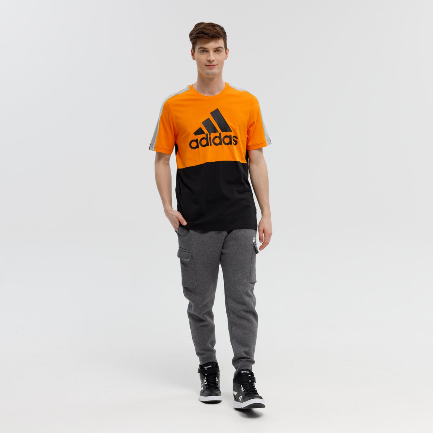 Spodnie dresowe męskie NIKE SPODNIE SPORTSWEAR CLUB FLEECE cd3129-071 kolor szary