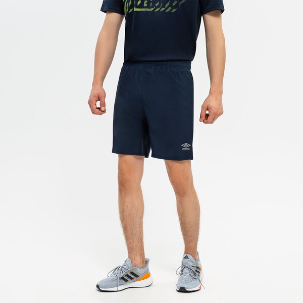 Męskie Ubrania Spodenki Męskie UMBRO SZORTY FW SQUADRA WOVEN 66075U-BYL kolor CZARNY
