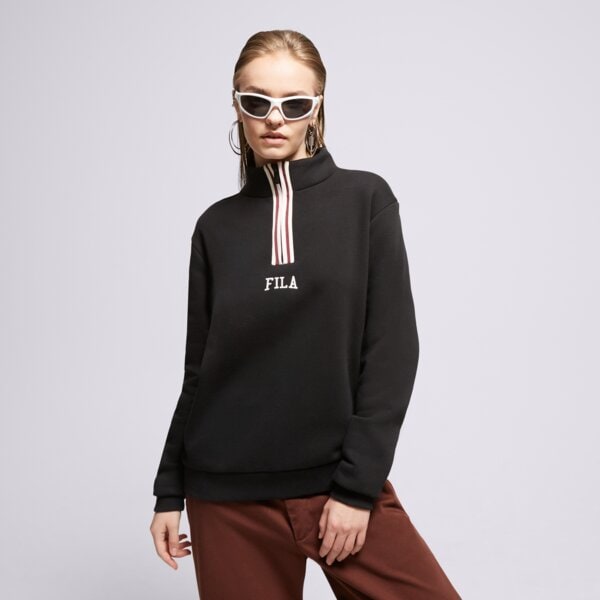 FILA BLUZA STRIPE 1 4 ZP BLK PK