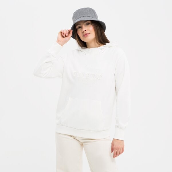 Damskie Ubrania Bluzy Damskie UMBRO BLUZA Z KAPTUREM DIAMONT UL123BLD03001 kolor BEŻOWY