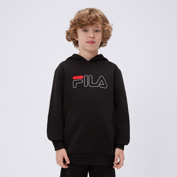  FILA BLUZA Z KAPTUREM FILA CHAOS BLK FW23JDK002CHAOSBLK