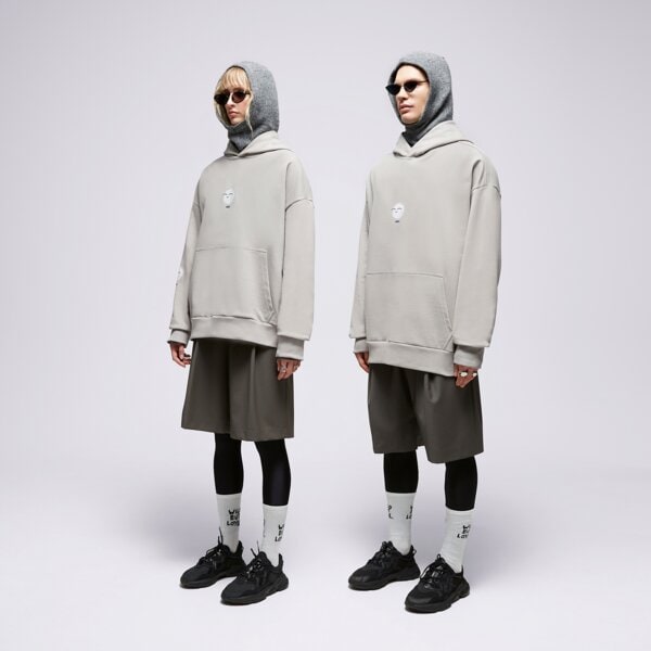 S NOW JOB SIZEER HOODIE "I M LEVITATING" GRAY