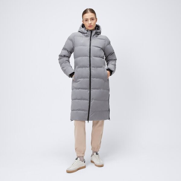 Damskie Ubrania Kurtki zimowe Damskie UMBRO KURTKA ZIMOWA HALLIWEL UL324KUD03001 kolor SZARY