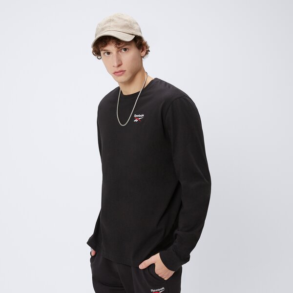 REEBOK T SHIRT IDENTITY SMALL LOGO LS TEE